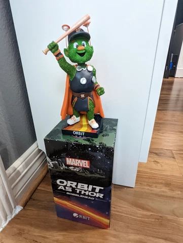 Houston Astros Mascot Orbit Bobblehead Cover