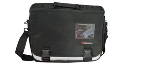 Monolith Black Messenger / Laptop Bag Briefcase with Internal Laptop Compartment - Afbeelding 1 van 11