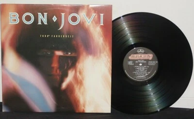 BON JOVI 7800 Degrees Fahrenheit LP 1985 VG+ Plays Well RCA Record Club R154062  Foto 1 de 4