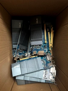 Job Lot 10 x Asus GeForce GT 710 1GB DDR3 Low Profile Graphics Card DVI HDMI - Picture 1 of 4