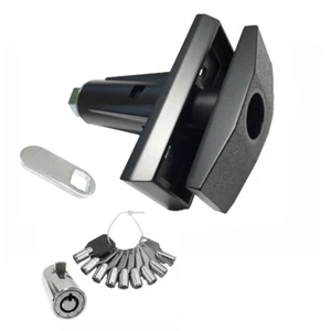 Quarter Turn Pop up Vending Machine T-Handle Gematic lock 0599C CHANGE KEY Black - Picture 1 of 5