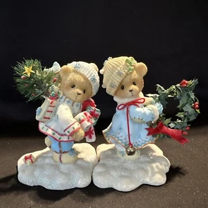 2006 Cherished Teddies Inga & Erik 4005477 Geschenk von Herzen Figuren Urlaub - Bild 1 von 13