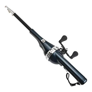 Fishing Rod Reel Combos Retractable Ultralight Fishing Accessory Folding Fishing - Picture 1 of 7