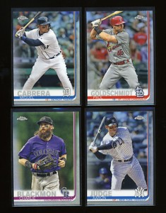 2019 Topps Chrome REFRACTOR, PRISM, PINK, INSERTS, 1984  -  Pick from List [v2]