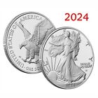 2024 American 1 oz .999 Fine Silver Eagle $1 Coin BU