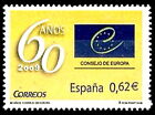 Spagna Spain 4482 2009 LX Anniversario Del Suggerimento Di Europa MNH