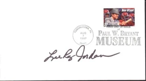 Lee Roy Jordan 1997 firmada/autografiada FDC primer día portada Alabama 151458 - Imagen 1 de 1