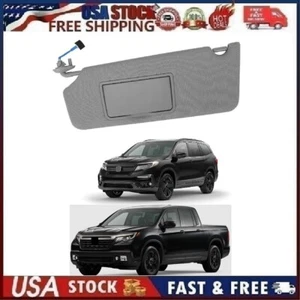 Left Driver Side Sun Visor Compatible with Honda Pilot 2017-2021 Honda Ridgeline - Picture 1 of 11