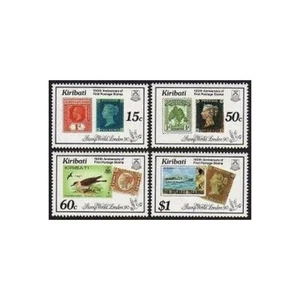Kiribati 536-539, MNH. Michel 540-543. Penny Black-150, 1990. Tree, Bird, Ship. - Picture 1 of 1
