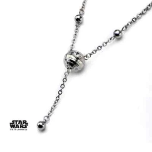 Disney Star Wars Licensed Authentic Women's Death Star Necklace - Imagen 1 de 2