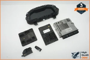 2019-2023 AUDI A6 ENGINE COMPUTER ECU KEY IGNITION SET W/ KEY OEM - Picture 1 of 20