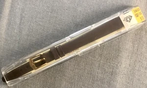 Correa de reloj de cuero Hirsch diamante 8 mm, nueva en estuche - Imagen 1 de 2