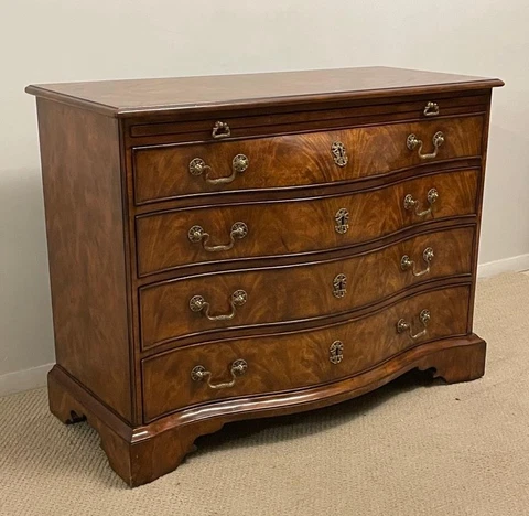Theodore Alexander Serpentine Front Chippendale Chest Althorp Living History Cover