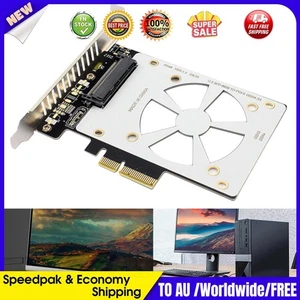 PCI-E Expansion Adapter Card Riser Card X4/X8/X16 Slot Support U.2 NVME SSD - Afbeelding 1 van 12