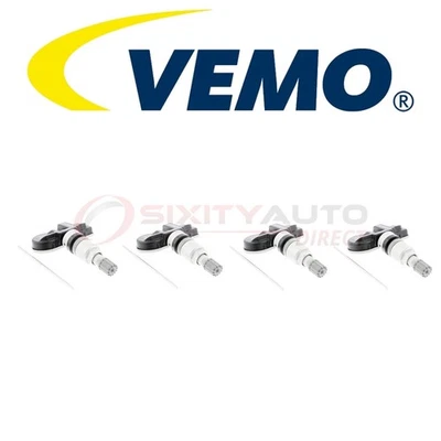4 pc VEMO Tire Pressure Monitoring System Sensor for 2017 BMW 440i xDrive kj - Image 1 of 4
