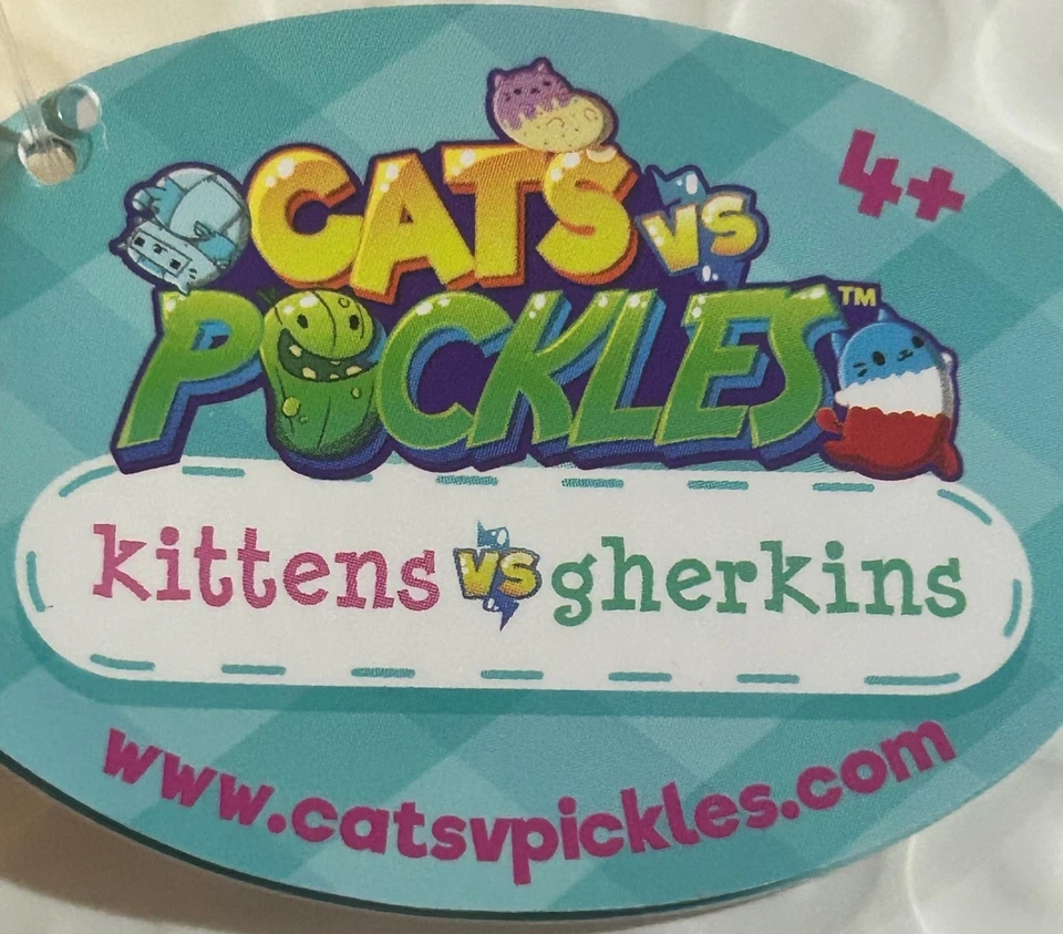Cats vs Pickles CVP Kittens vs Gerkins 迷你豆袋 长毛绒 * 您挑选 * — 第 1/1 张图片