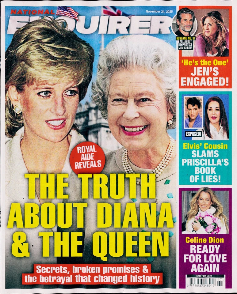 NATIONAL ENQUIRER MAGAZINE 24/11/2025 - Image 1 of 1