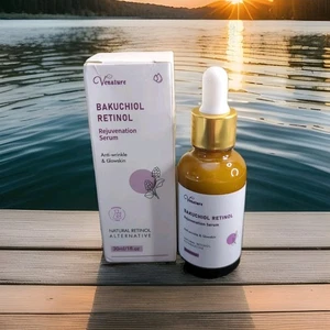 Venature Bakuchiol Retinol Serum Anti wrinkle Glowskin 30ml FREE SHIPPING - Picture 1 of 3