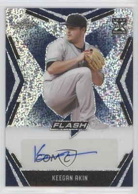 2020 Leaf Flash Blue /50 Keegan Akin #BA-KA1 Auto - Image 1 of 2