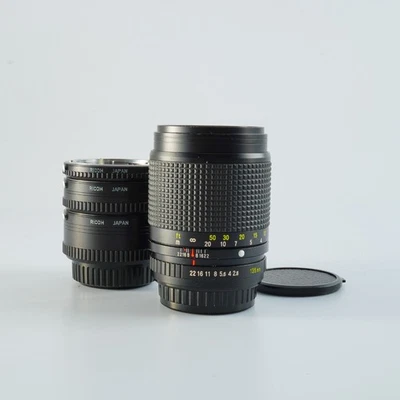 EXCELLENT Ricoh XR RIKENON 135mm F/2.8 + Rikoh Extention Tube For Pentax K P - Image 1 of 4
