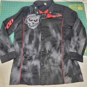 Snap-On Welding Jacket XL Skull / Smoke Black Long Sleeve - Bild 1 von 9