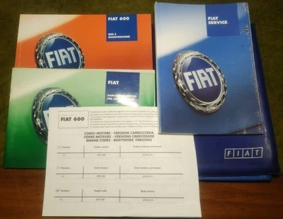 Manuale Uso e Manutenzione Fiat 600 Seicento 2007 + Portadocumenti - Immagine 1 di 3