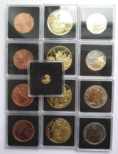 [R3917] Münzensammlung Österreichs Premiumausgaben 2017 inkl Goldmedaille - Imagen 1 de 9