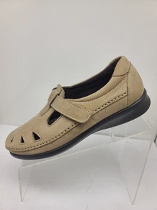 Sandalias para caminar de cuero beige SAS Tripad Comfort Roamer para mujer talla 9 M - Imagen 1 de 11