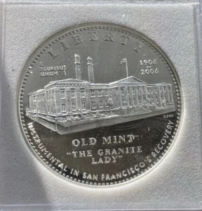 2006-S $1 Liberty OLD MINT "The Granite Lady" 90% SILVER COMMEMORATIVE PROOF - Picture 1 of 4
