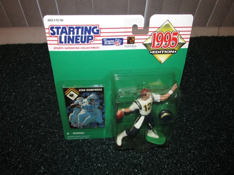 Starting Lineup 1995 Stan Humphries NFL San Diego Chargers (rookie piece) Cover