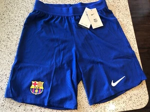 FC Barcelona 23/24 Authentic Home Dri-Fit ADV Soccer Shorts DX2627-455 Medium - Picture 1 of 7