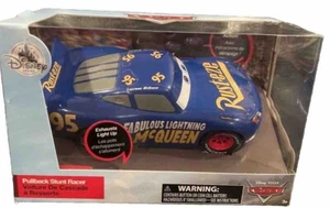 Disney Pixar Cars Fabulous McQUEEN Pullback Stunt Racer Auspuff leuchtet NEU - Bild 1 von 7