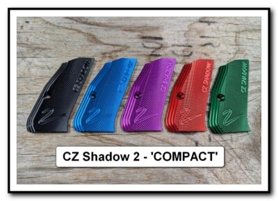 Paneles de agarre de aluminio CZ Shadow 2 compactos OEM - se adapta a Shadow 2 compactos Foto 1 de 3