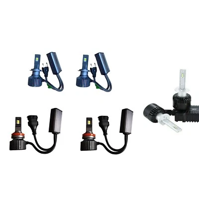 Mini High Low Fog LED Conversion Kit For BMW X5 Non Xenon Model 2006-2012 - Image 1 of 4