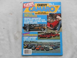 CAR CRAFT "CHEVY CAMARO" Magazine #4 1982