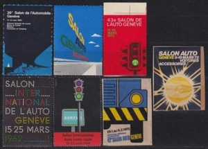 F-EX18061 SUIZA SUIZA CENICIENTA 1958-72 CICLO MOTO AUTO EXPO MNH. - Imagen 1 de 1