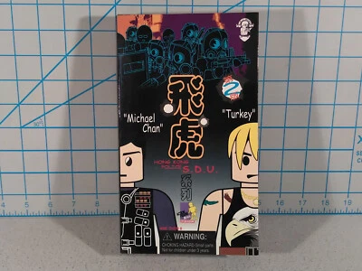 Policía de Hong Kong S.D.U.  Mini figuras de acción Michael Chan/Turkey, Dragon 2000 Foto 1 de 4