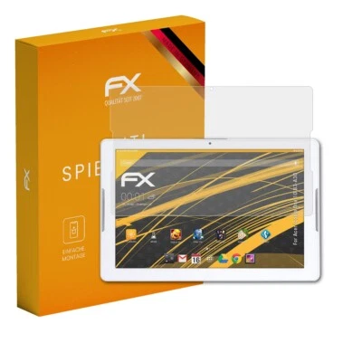 atFoliX 2x Displayfolie für Acer Iconia One 10 B3-A30 Schutzfolie matt&stoßfest - Bild 1 von 4