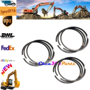 3set STD Piston Ring 16292-21050 Fits For Kubota D1105, V1505 Engine STD 78mm - Foto 1 di 2