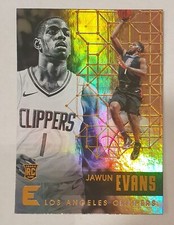 2017-18 Panini Essentials NBA Card Jawun Evans Los Angeles Clippers Rookie #113