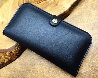 Premium High Quality Leather Wallet Case for iPhone Samsung Amazing Gift WUP01  - Image 1 of 4