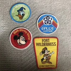 New Old Stock Walt Disney World und Epcot Center Aufnäher - Menge (4) - Bild 1 von 9