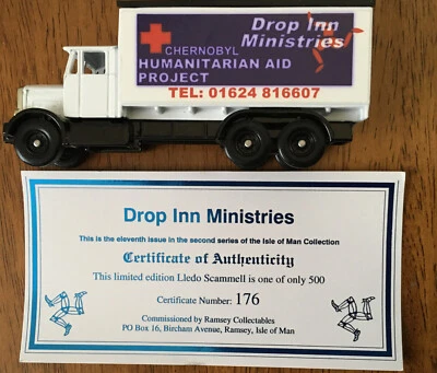 LLEDO SP44, Scammell, P.O.M. Drop inn Ministeries. Die cast Truck - Image 1 of 2