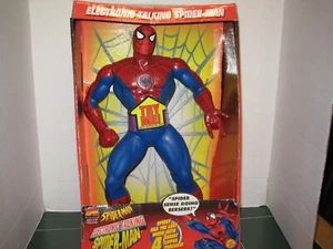 Marvel Electronic Talking Spider-Man ToyBiz 1998 Four Smart Lipped Phrase SEALED - Picture 1 of 2