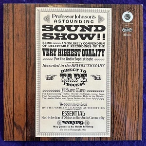 PROFESSOR JOHNSON'S Astounding Sound Show REFERENCE 45rpm RR-7 EX - Imagen 1 de 5