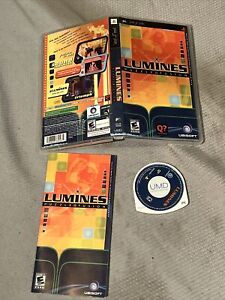 Lumines Puzzle Fusion (Sony PSP 2005) CIB W/ Manual Tested