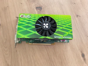 NVIDIA GTS 250 Club 3D Green Edition Grafikkarte - Bild 1 von 2