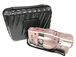 🍙SELTEN PINK, mit TUMI Case🍙Olympus XA2 Pink analoge Kleinbildkamera mit A11 Blitz von JP - Bild 1 von 20