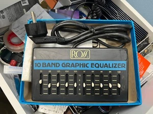 ROSS equalizer 10 Band 110v new old stock - Picture 1 of 5