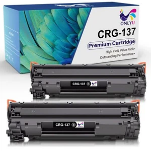 2x CRG 137 Toner For Canon 137 Toner Cartridge MF232w MF216n MF236n MF242dw D570 - Picture 1 of 9
